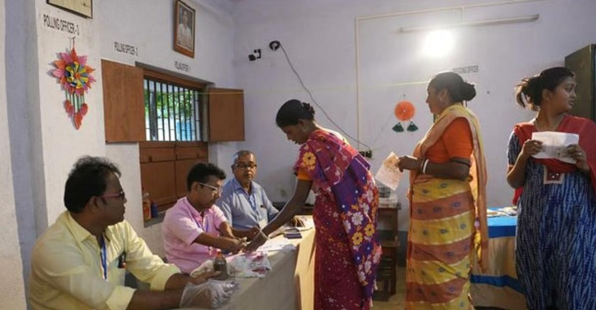 Elections: West Bengal Bypoll Row: BJP Candidate Sparks Controversy In Kaliganj Amid Steady Voting