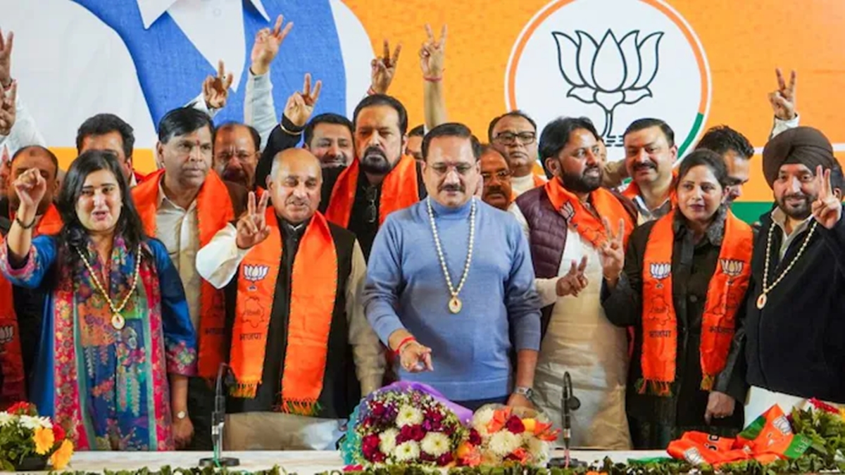 Elections: BJP Eyes Comfortable Victory In Delhi; AAP Faces Crushing Defeat
