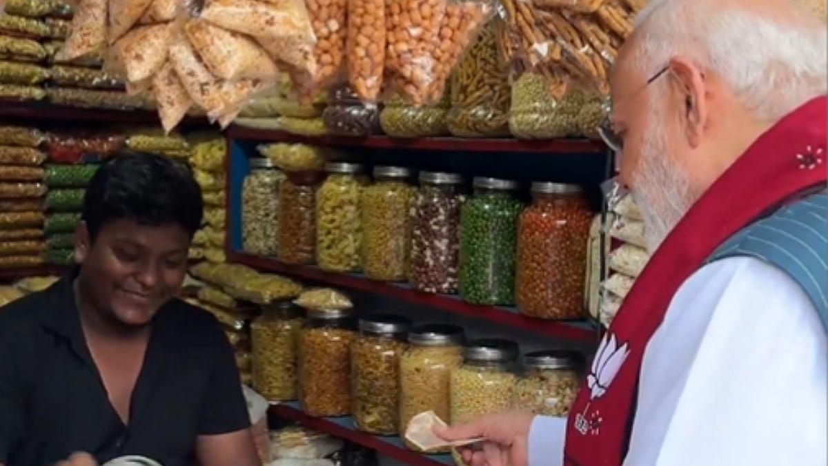 Why PM Modi Did Not Use UPI at Bengal Jhalmuri Stall? BJP Gives Reason After Viral Video