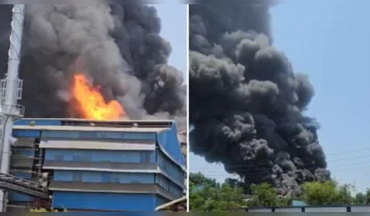Explosion Triggers Massive Fire At Chemical Factory In Gujarat’s Bharuch, Several Workers Injured