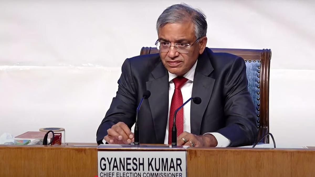Image for 'CEC Gyanesh Kumar Urges West Bengal To Uphold Constitution Amid SIR Announcement; TMC, BJP Trade Barbs Over Voter Verification Drive'