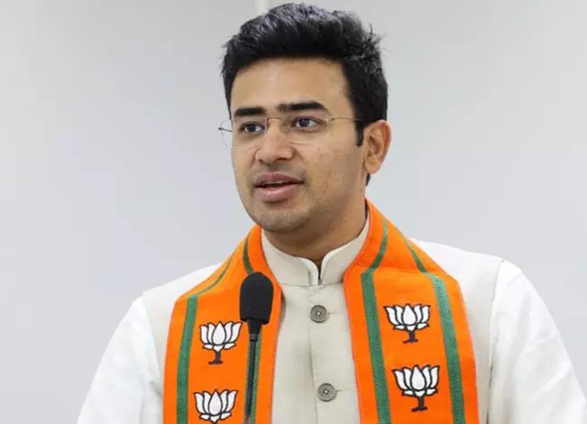 Image for ''Bengaluru Deserves World-Class Roads, Not Tunnel Gimmicks': BJP MP Tejasvi Surya Confronts DK Shivakumar'
