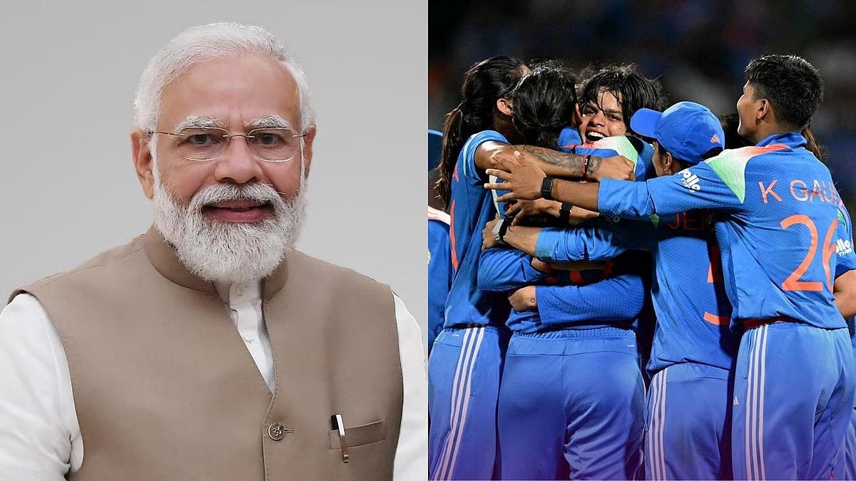 Image for ''A Spectacular Win': PM Modi Hails India’s Historic ICC Women’s World Cup Triumph Over South Africa'