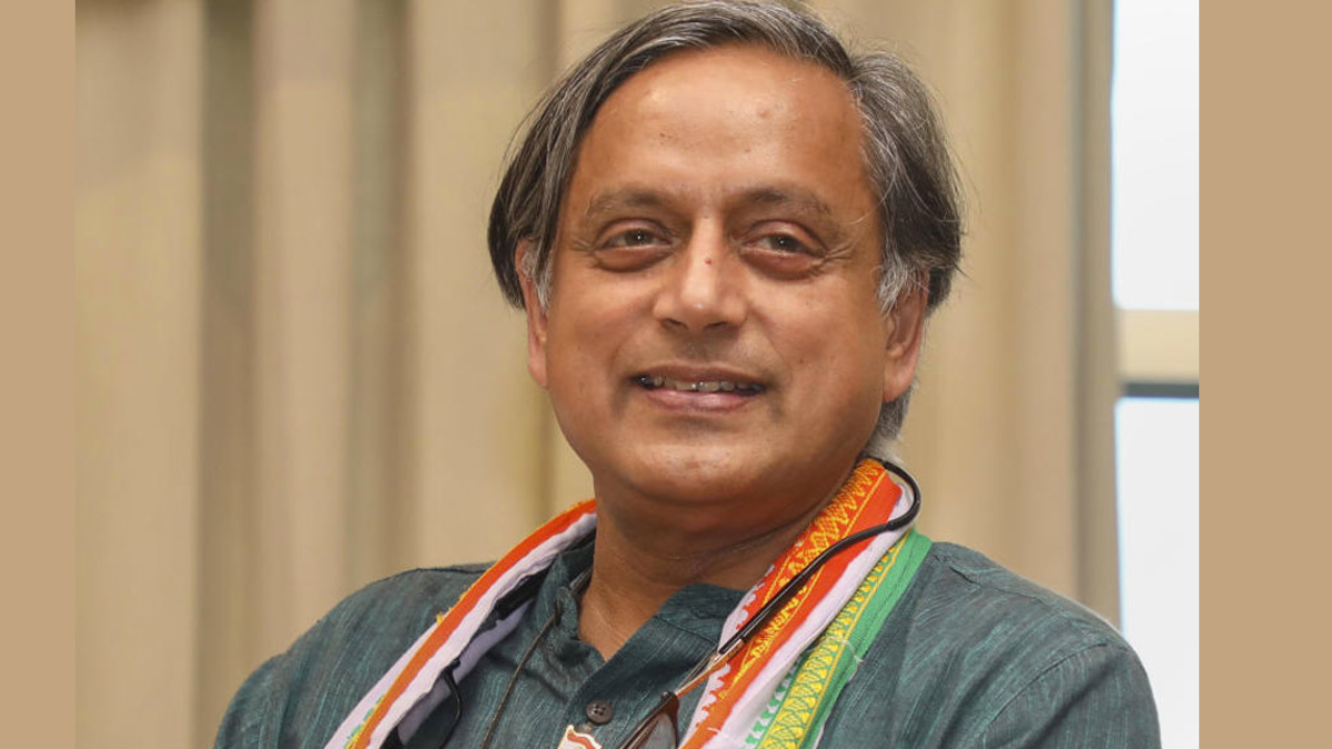 Image for 'Congress MP Shashi Tharoor Applauds PM Modi’s Vision: India Must Reclaim Its Heritage And Economic Pride'