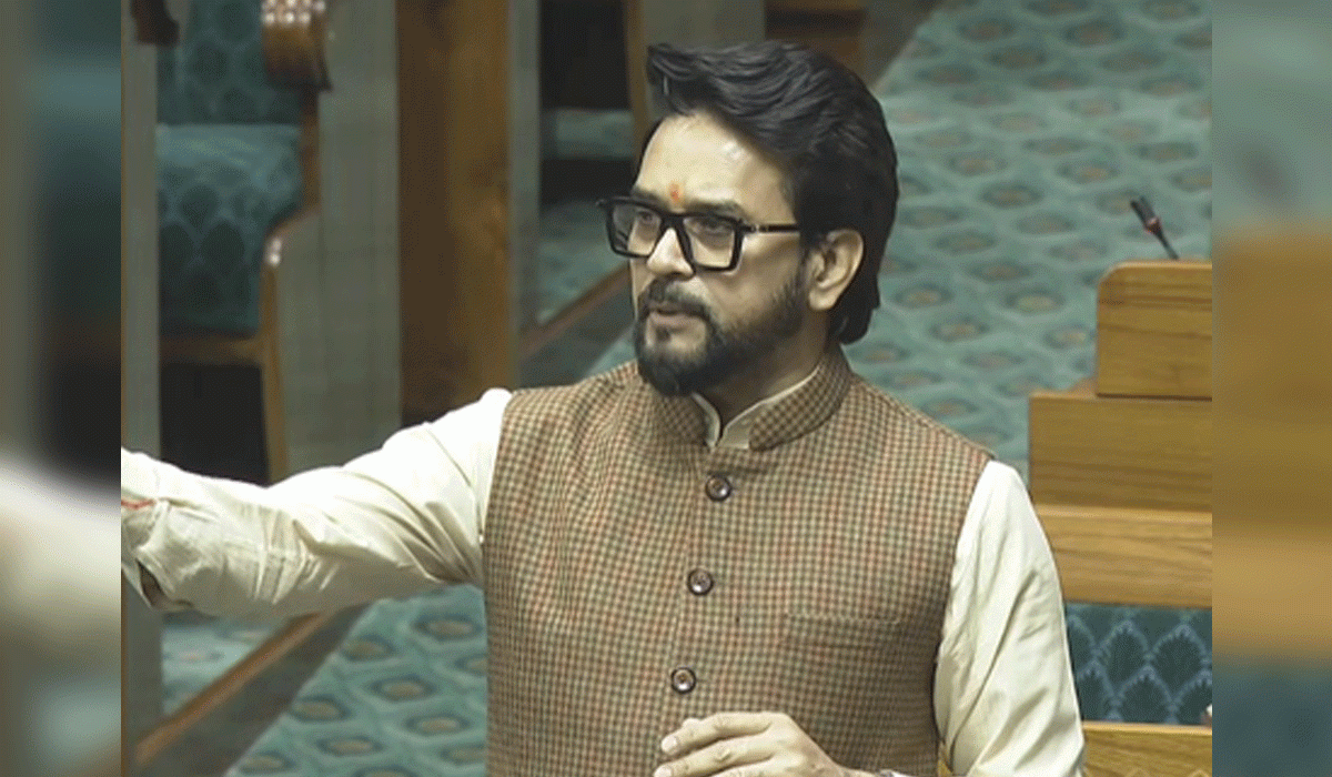 Image for 'BJP Leader Anurag Thakur Accuses TMC MP Of Smoking E-Cigarette Inside Lok Sabha'