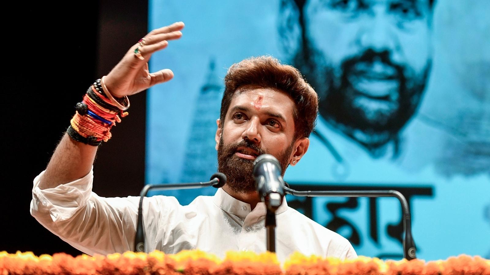 Image for ''Don’t Use Gandhi’s Name To Justify Disruption,' Union MInister Chirag Paswan Hits Out At TMC Over VB-G RAM G Bill Protest'