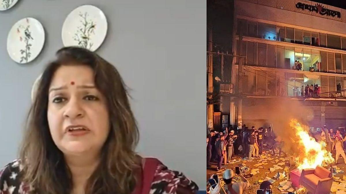 Image for 'India Cannot Stay Silent': Priyanka Chaturvedi Demands Firm Stand On Anti-Hindu Violence In Bangladesh'