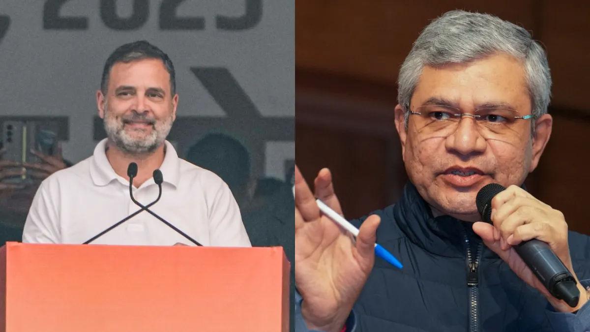 Image for ''This Is The India We Must Build,' Says Rahul Gandhi — Govt Says Foxconn Shows Modi’s Vision'