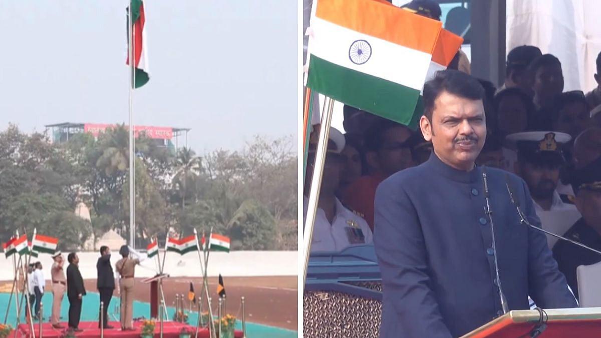 Image for 'Devendra Fadnavis Leads Maharashtra’s Republic Day Spirit, Hoists Tricolour At Shivaji Park With Message Of Growth And Democracy'