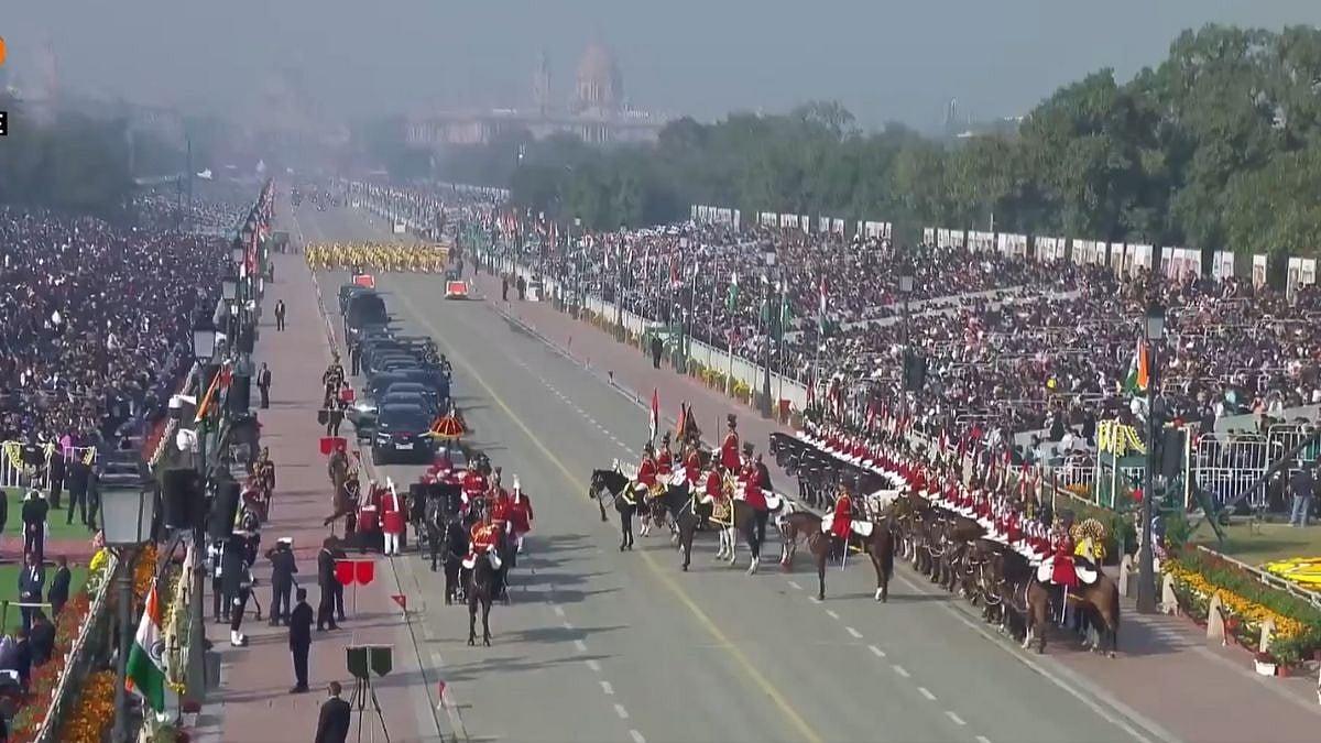 Image for 'Kartavya Path Gets A Cultural Makeover As Republic Day Seating Draws Inspiration From India’s Rivers And Music'