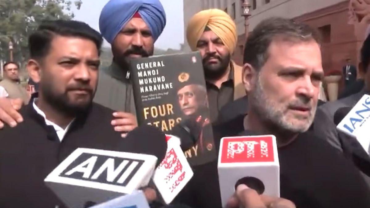 Image for ''PM Modi Doesn’t Have The Guts To Face Lok Sabha': Rahul Gandhi Dares Prime Minister With Army Chief’s Book'