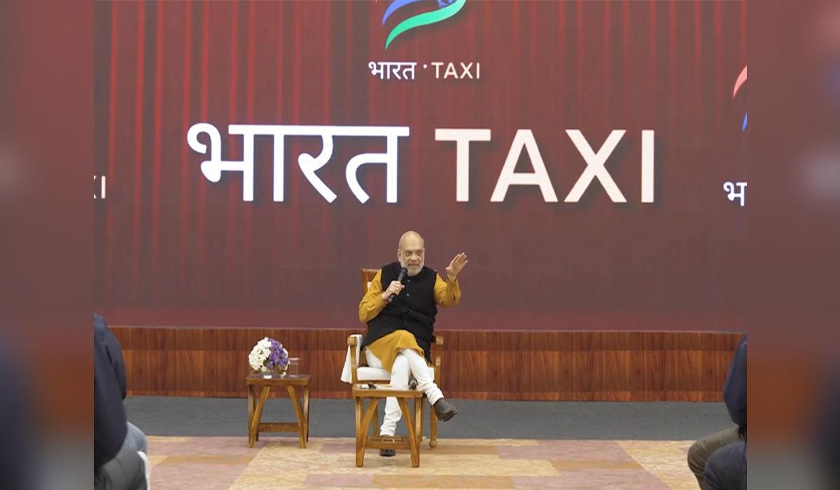 Image for 'Amit Shah Meets Bharat Taxi Drivers, Promises Fair Earnings And Driver-Owned Future'