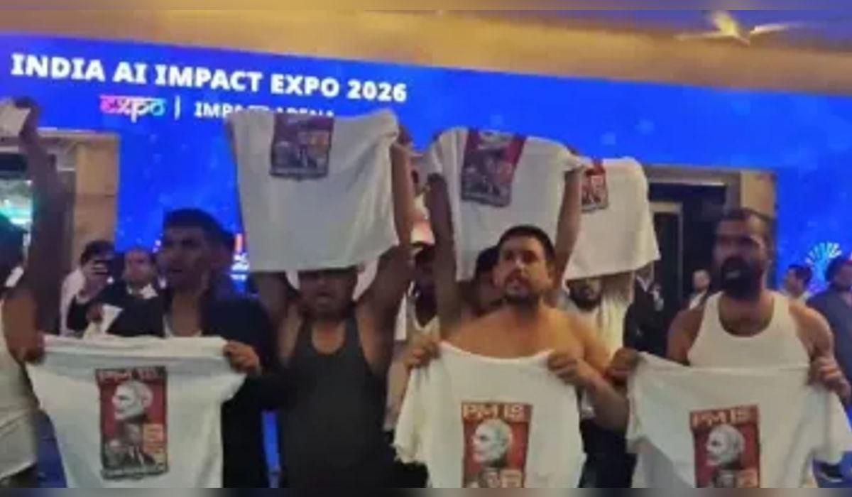 Image for 'Delhi Court Grants Bail To Youth Congress Workers Held After Shirtless Protest At AI Summit'