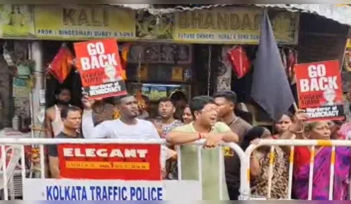 Image for ''Go Back' Slogans Greet CEC Gyanesh Kumar In Kolkata During Election Visit'