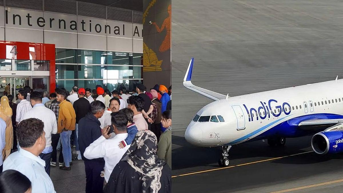 Image for 'IndiGo Flight Makes Emergency Landing in Delhi After Technical Snag'