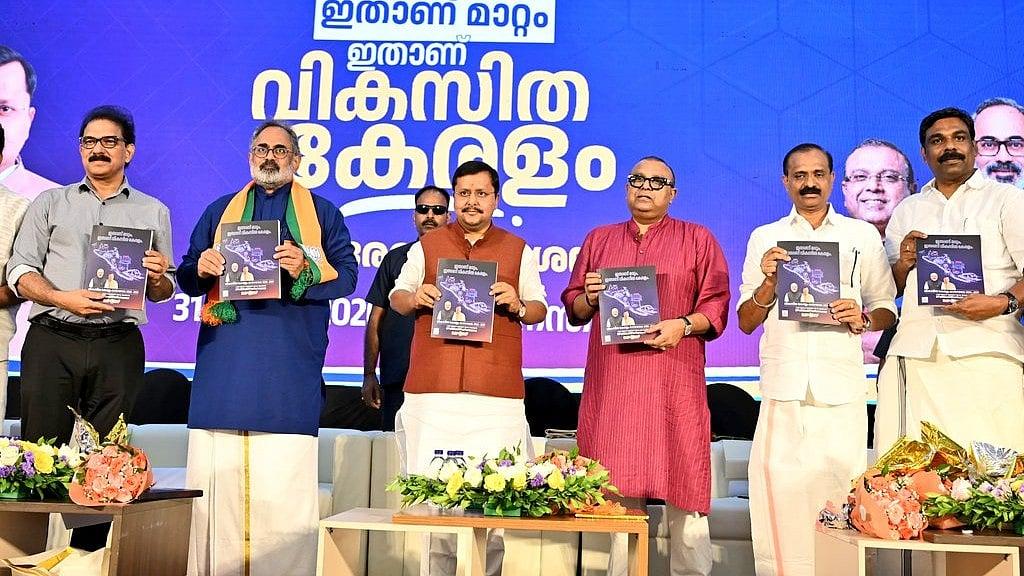 Image for '“₹2,500 Card, AIIMS & High-Speed Rail!” — BJP Unveils Mega Kerala Poll Plan'