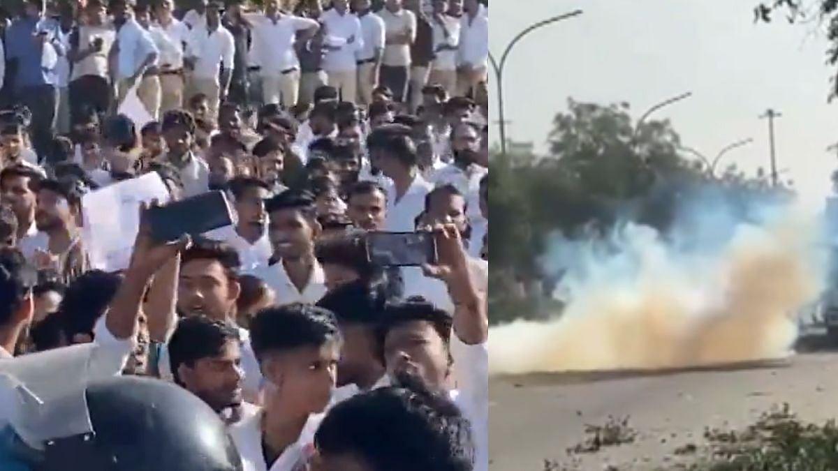 Image for 'Noida Violence Erupts Over Wage Row As Workers Clash with Police, Yogi Adityanath Orders Strict Action'